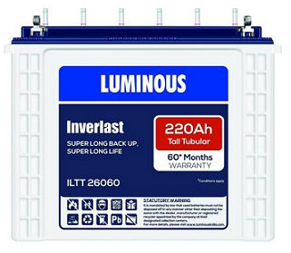 Luminous - 200 AH - Tall Tubular - ILTT26060